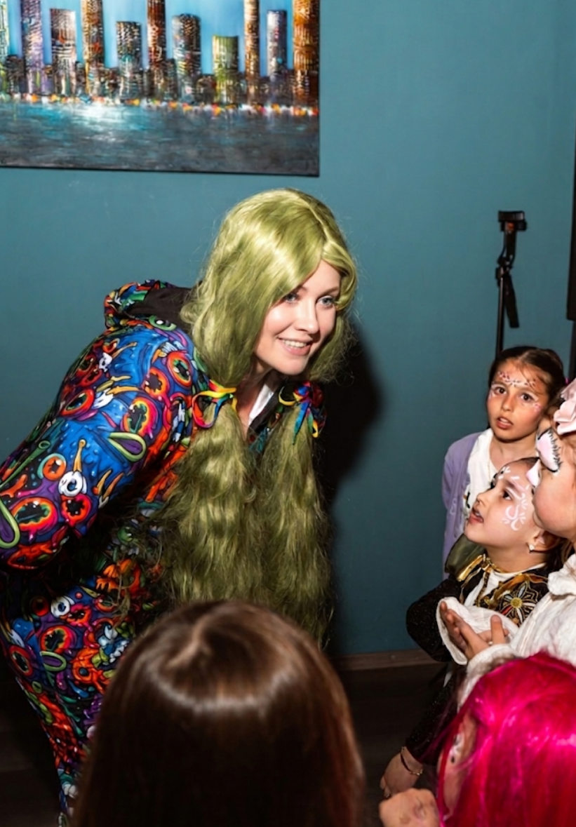 Children's animation at a birthday party — STARSPACE Bremen